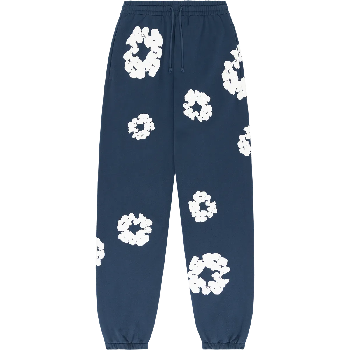 Denim Tears The Cotton Wreath Sweatpants - Navy