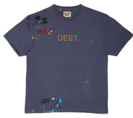 Gallery Dept. Hand Painted Tee - Navy