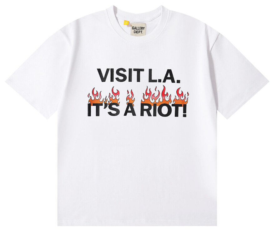 Gallery Dept. Riot Tee - White