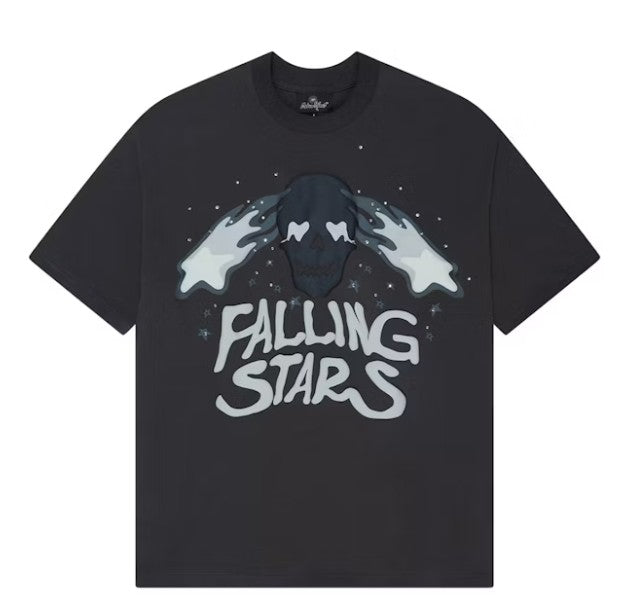 Falling Stars T-Shirt Soot Black