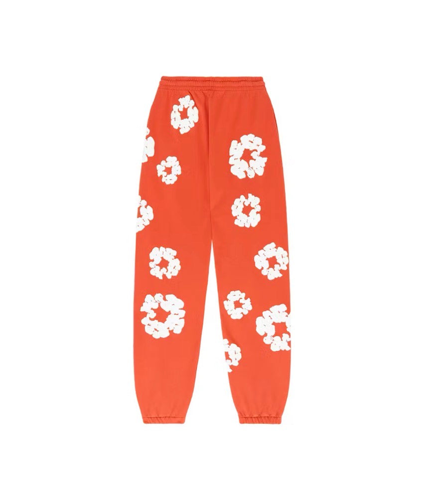 Denim Tears The Cotton Wreath Sweatpants - Orange