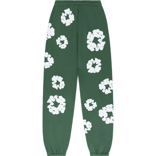 Denim Tears The Cotton Wreath Sweatpants - Green