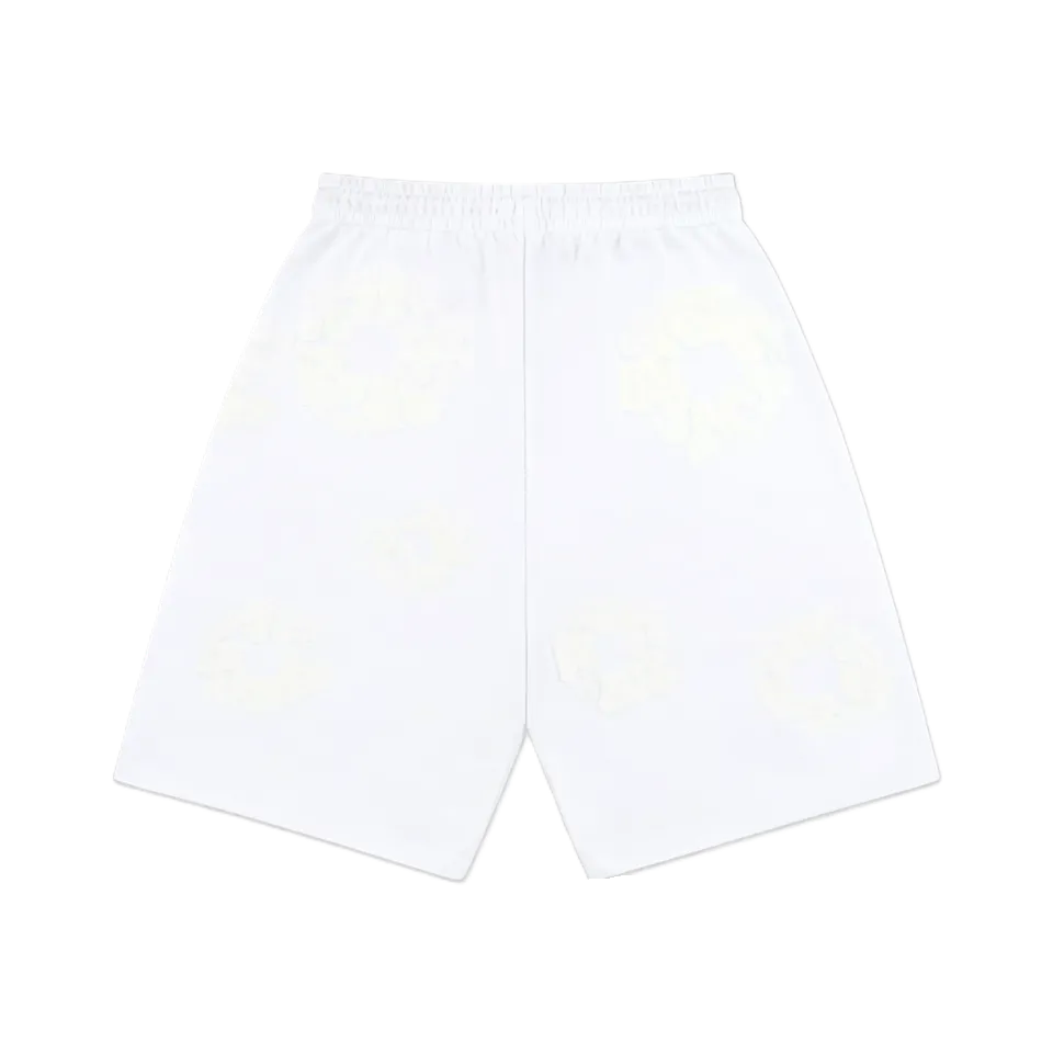 Denim Tears The Cotton Wreath Sweatshorts - White