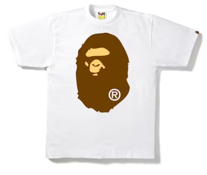 BAPE Big Ape Head Tee - White