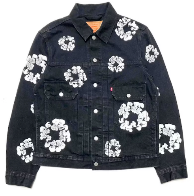 Denim Tears Levi Jean Jacket - Black