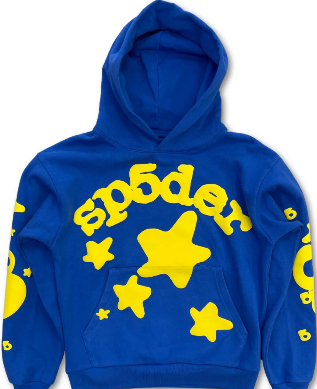 Sp5der Blue beluga hoodie