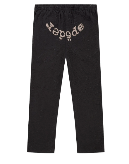 Sp5der Black VVS Pants