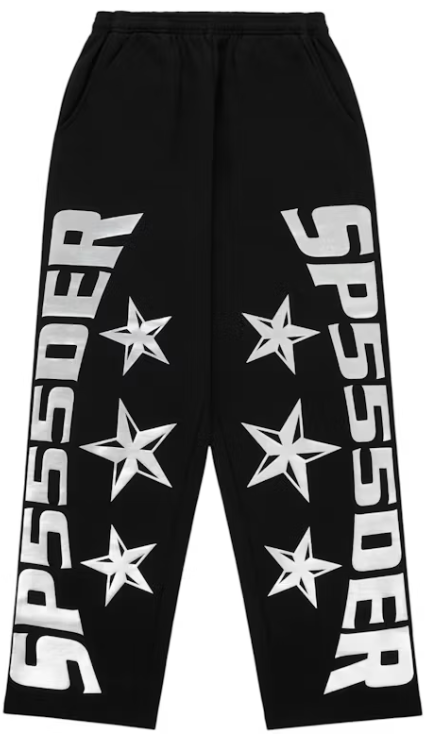 Sp5der Black MX555 sweats