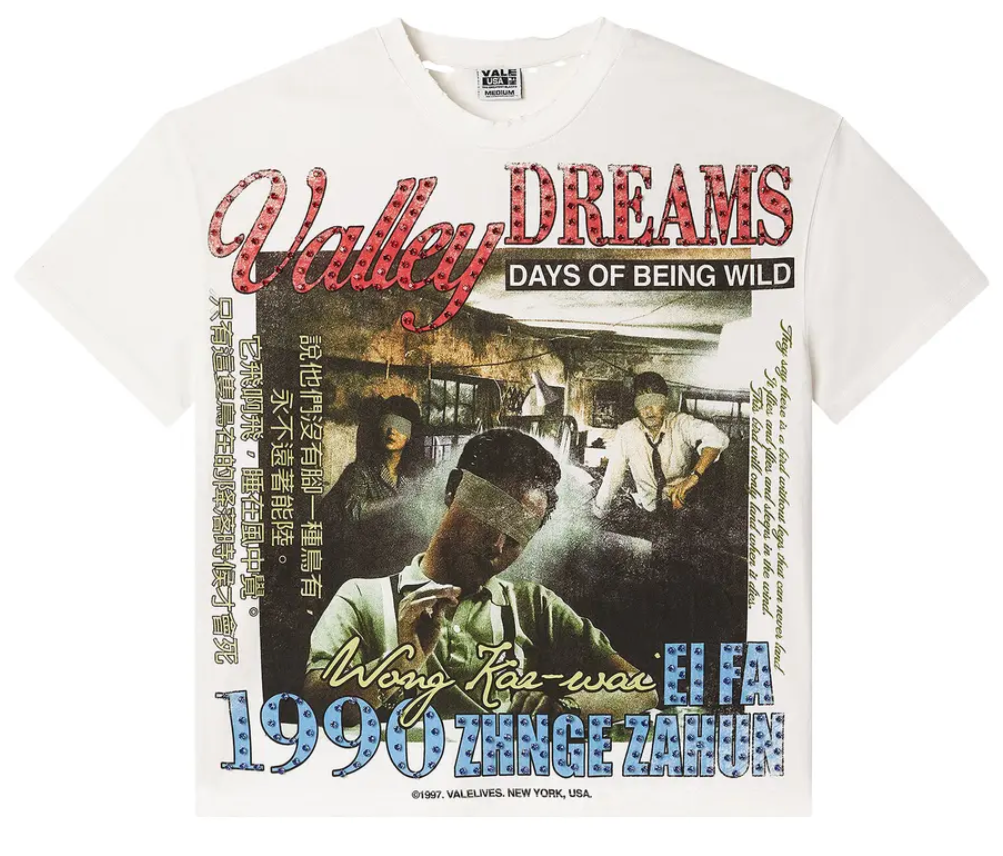 Vale forever Money Bling Tee White