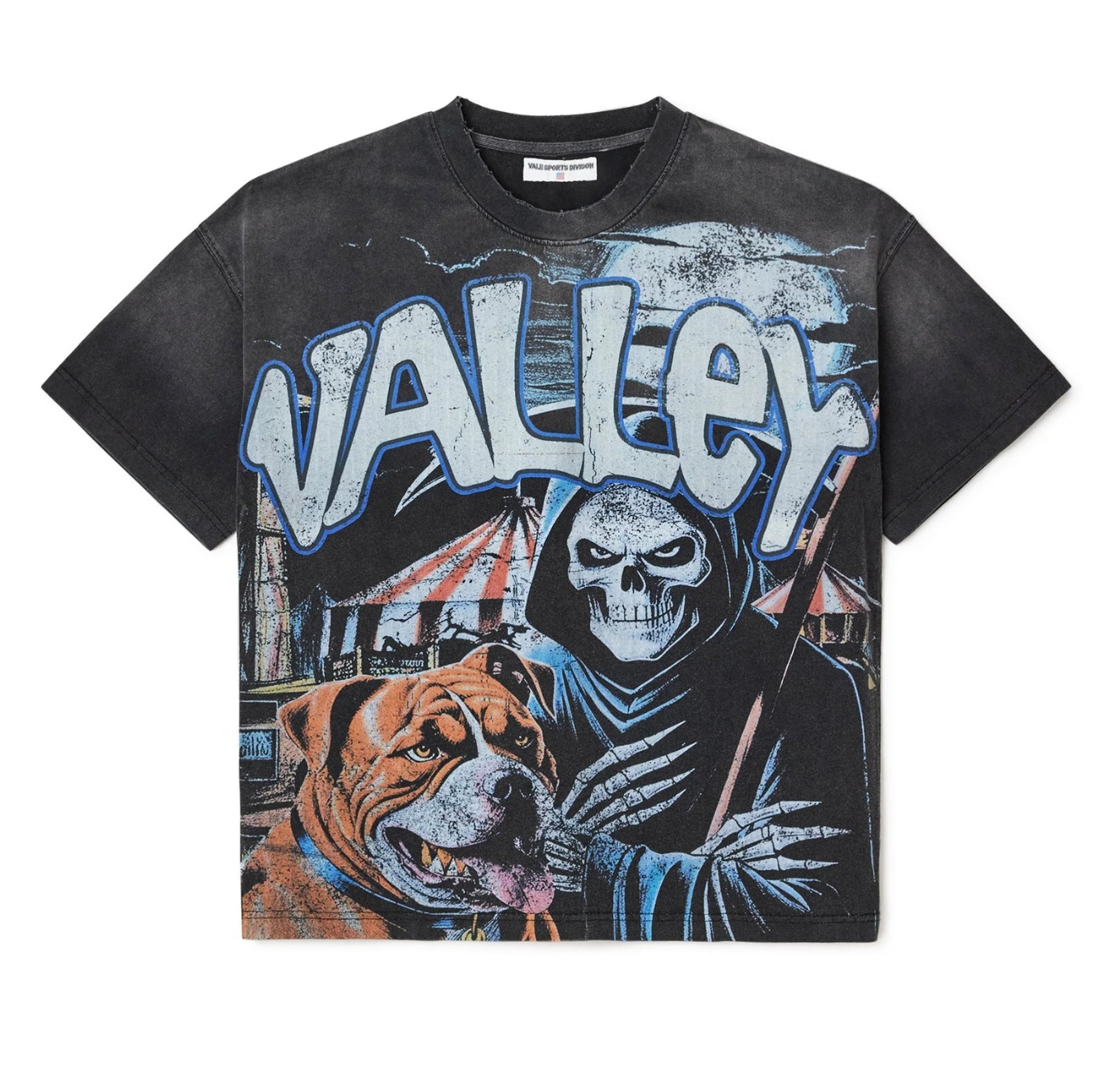 Vale forever Grim Reaper Tee Black