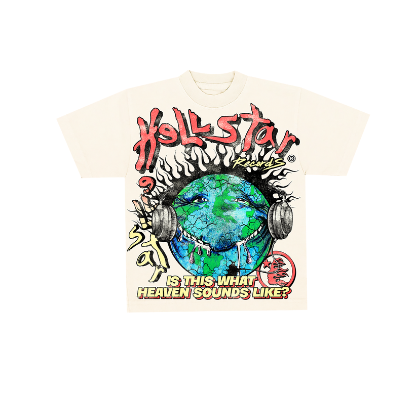 Hellstar Heaven On Earth Tee - Cream