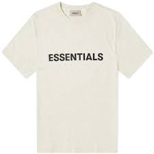 Fear of God Essentials Oatmeal Front Logo Tee