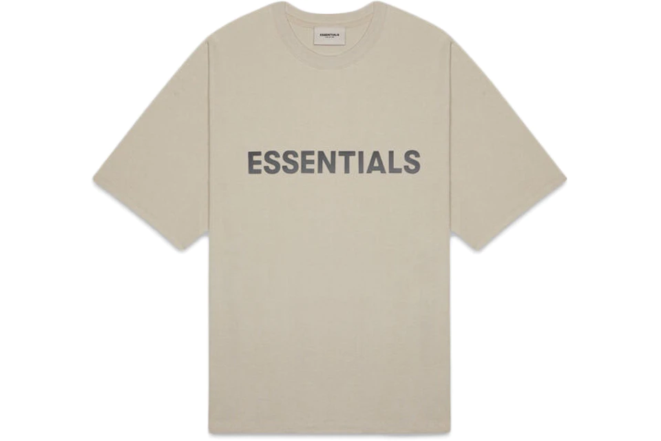 Fear of God Essentials Olive Front Logo Tee