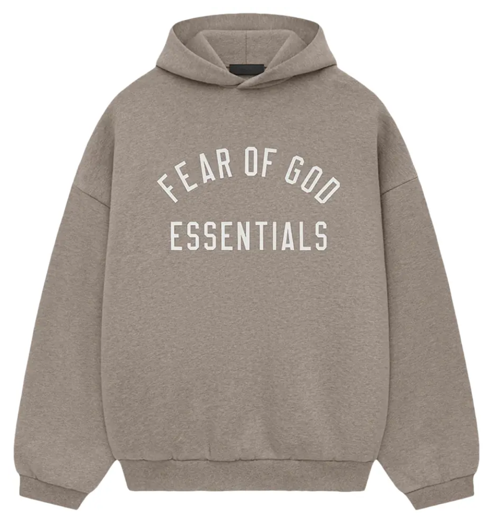 Fear of God Essentials Hoodie Heather Grey FW24