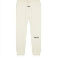 Fear of God Essentials Cream Sweatpants (SS20)