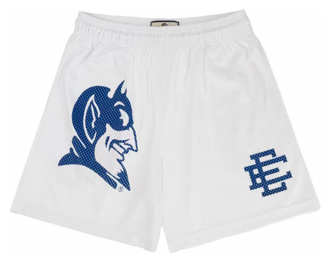 EE Basic Duke Shorts White/Blue