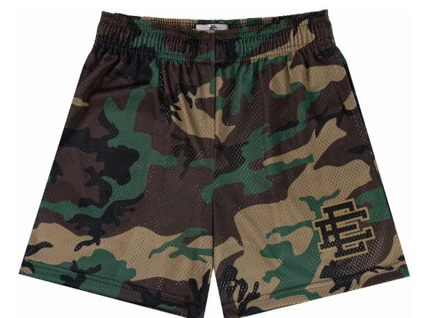 EE Basic Short Green Black Camo