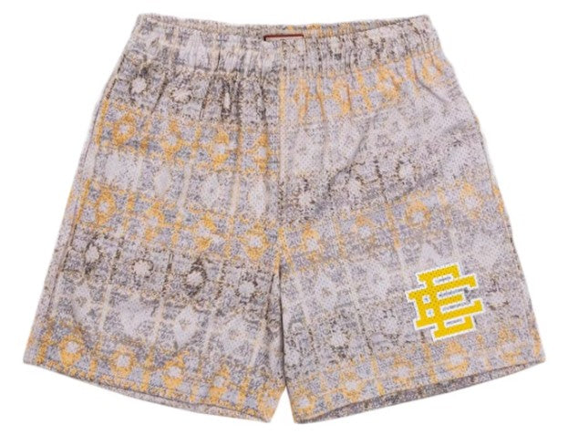 EE Basic Rug Short Grey Yellow