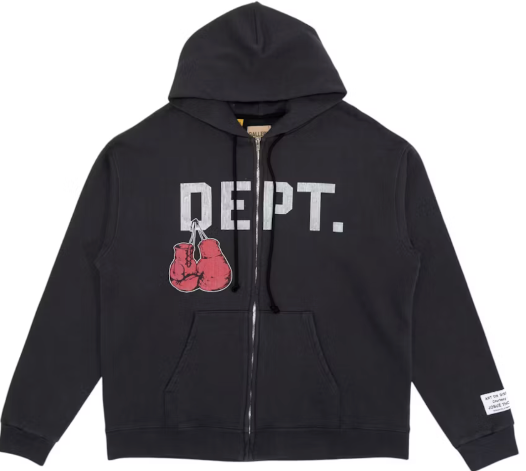 Gallery Dept. boxing zip up black l