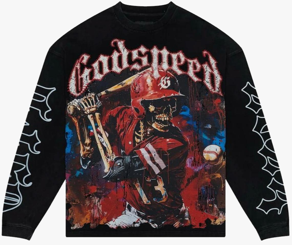 Godspeed Grand Slam L/S Tee - Black