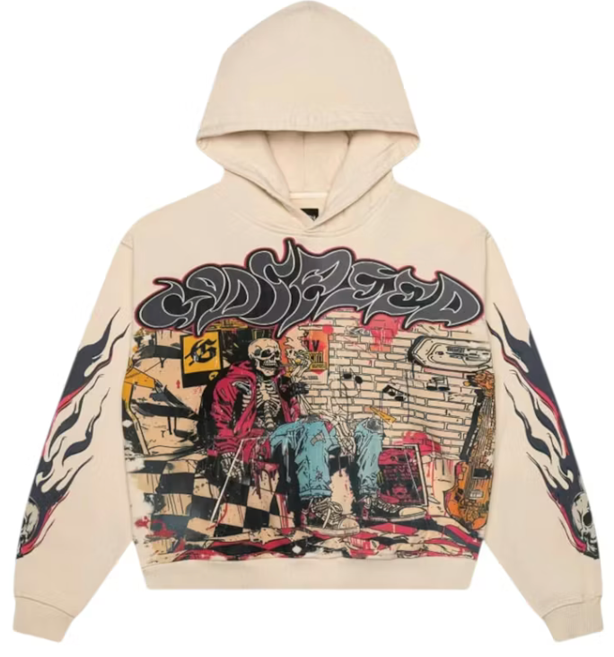 Godspeed Stoner Hoodie Bone