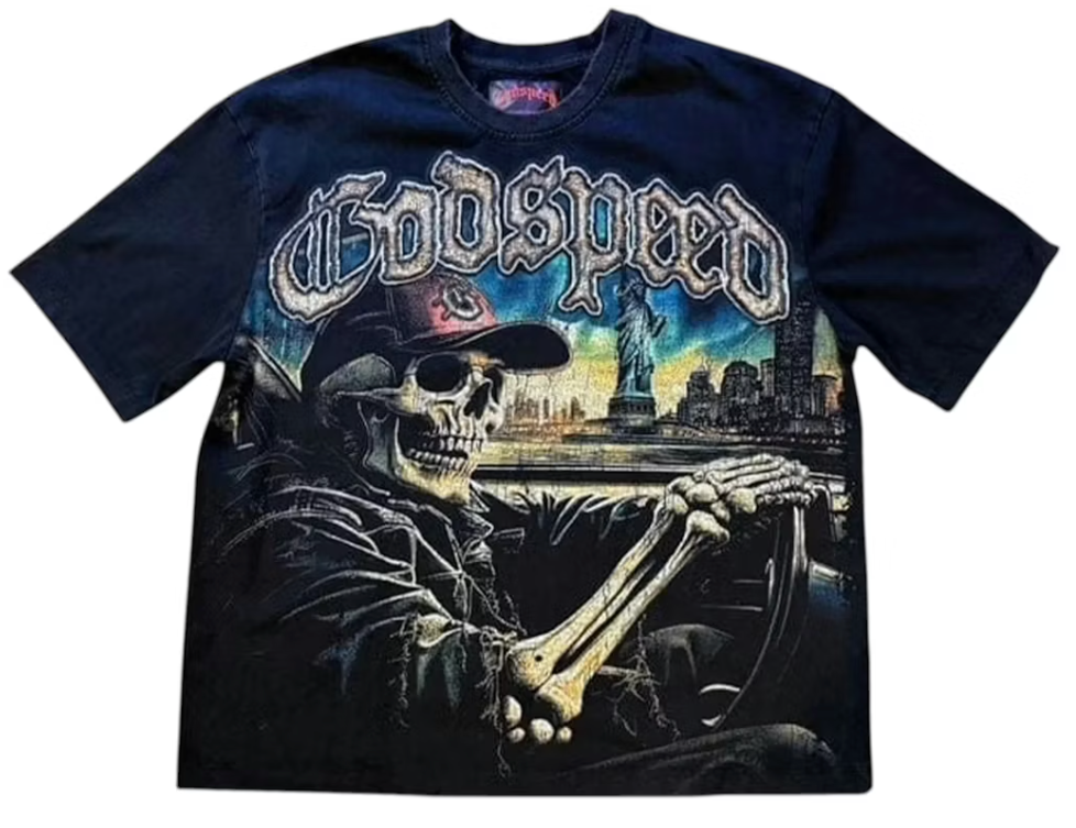 Godspeed Sight Seeing Tee Black