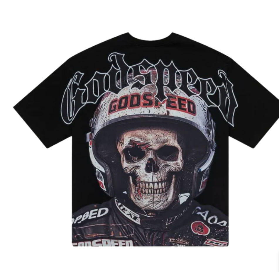 Godspeed Crashout tee Black