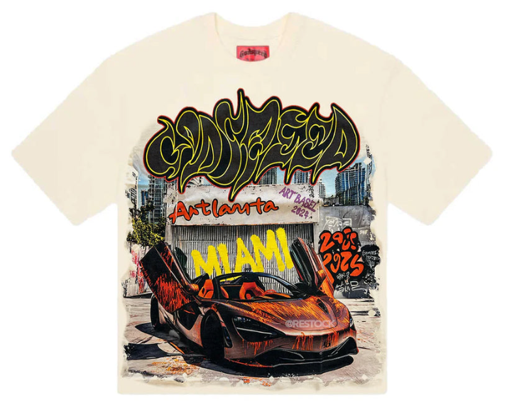 Godspeed Miami Artlanta Tee cream *Miami Exclusive*