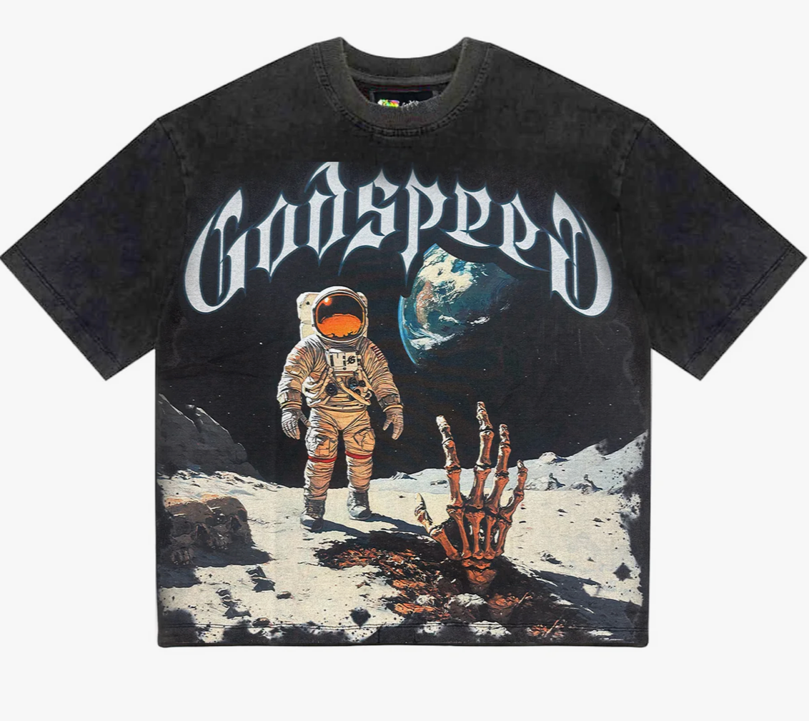 Godspeed First contact tee black