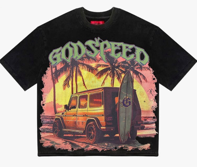 Godspeed Miami G-Wagon Tee Black *Miami Exclusive*
