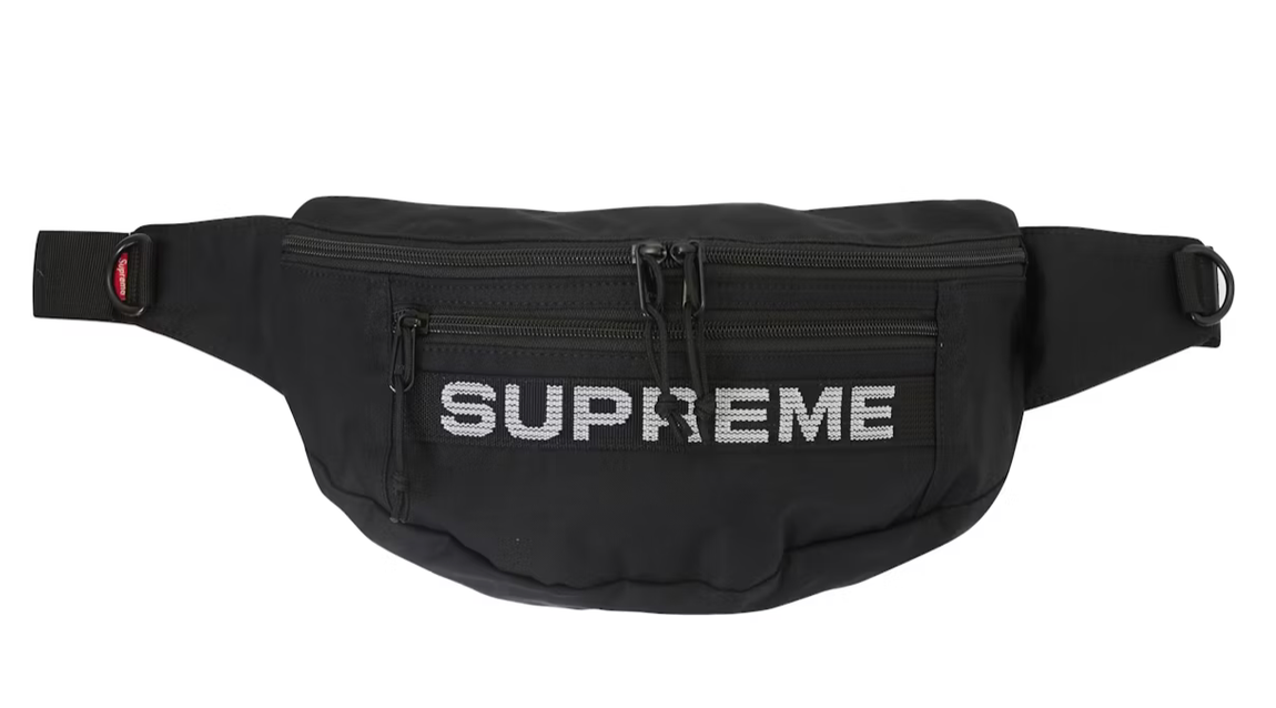 Supreme Field Waist Bag Black