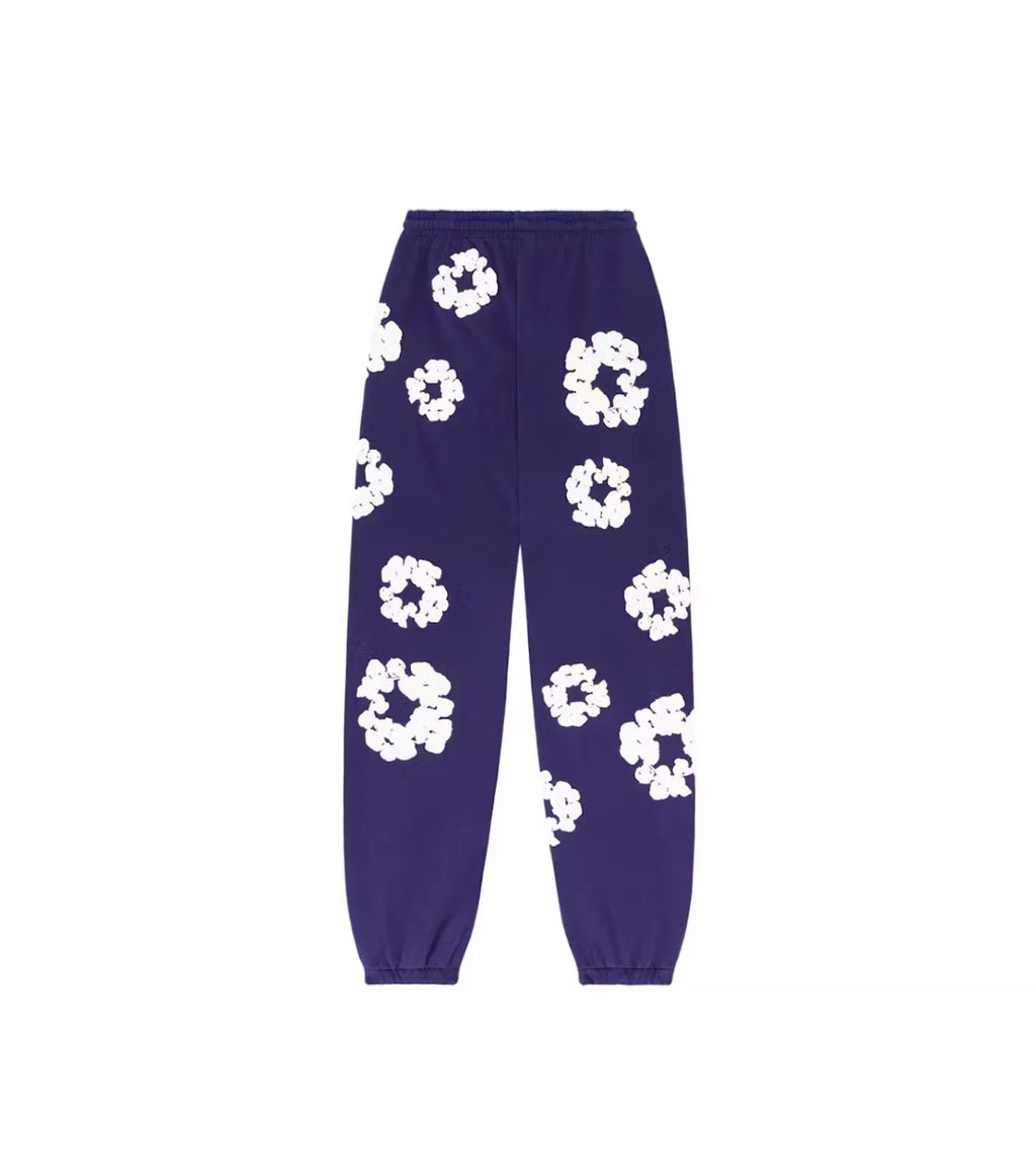 Denim Tears The Cotton Wreath Sweatpants - Purple