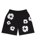 Denim Tears The Cotton Wreath Sweatshorts - Black