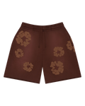 Denim Tears The Cotton Wreath Sweatshorts - Brown