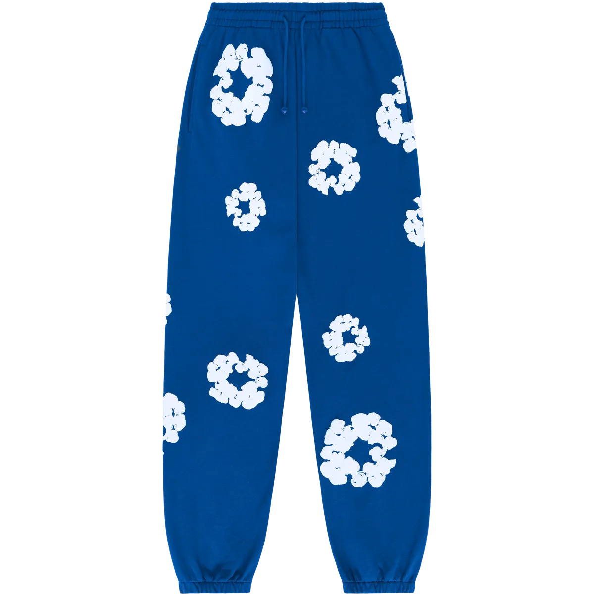 Denim Tears The Cotton Wreath Sweatpants - Royal Blue