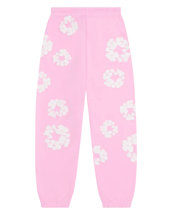 Denim Tears The Cotton Wreath Sweatpants - Pink