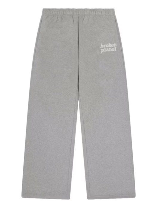 Wide-Leg Sweatpants Heather Grey