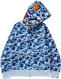 BAPE Color Camo Shark Full Zip Hoodie - Blue