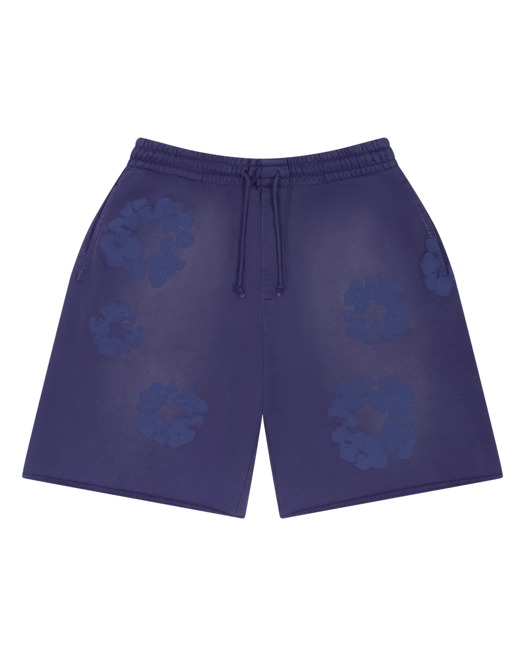 Denim Tears The Cotton Wreath Sweatshorts - Purple