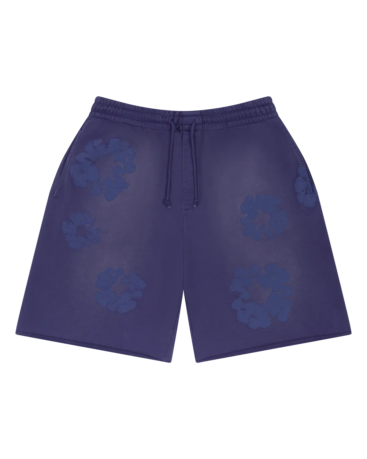 Denim Tears The Cotton Wreath Sweatshorts - Purple