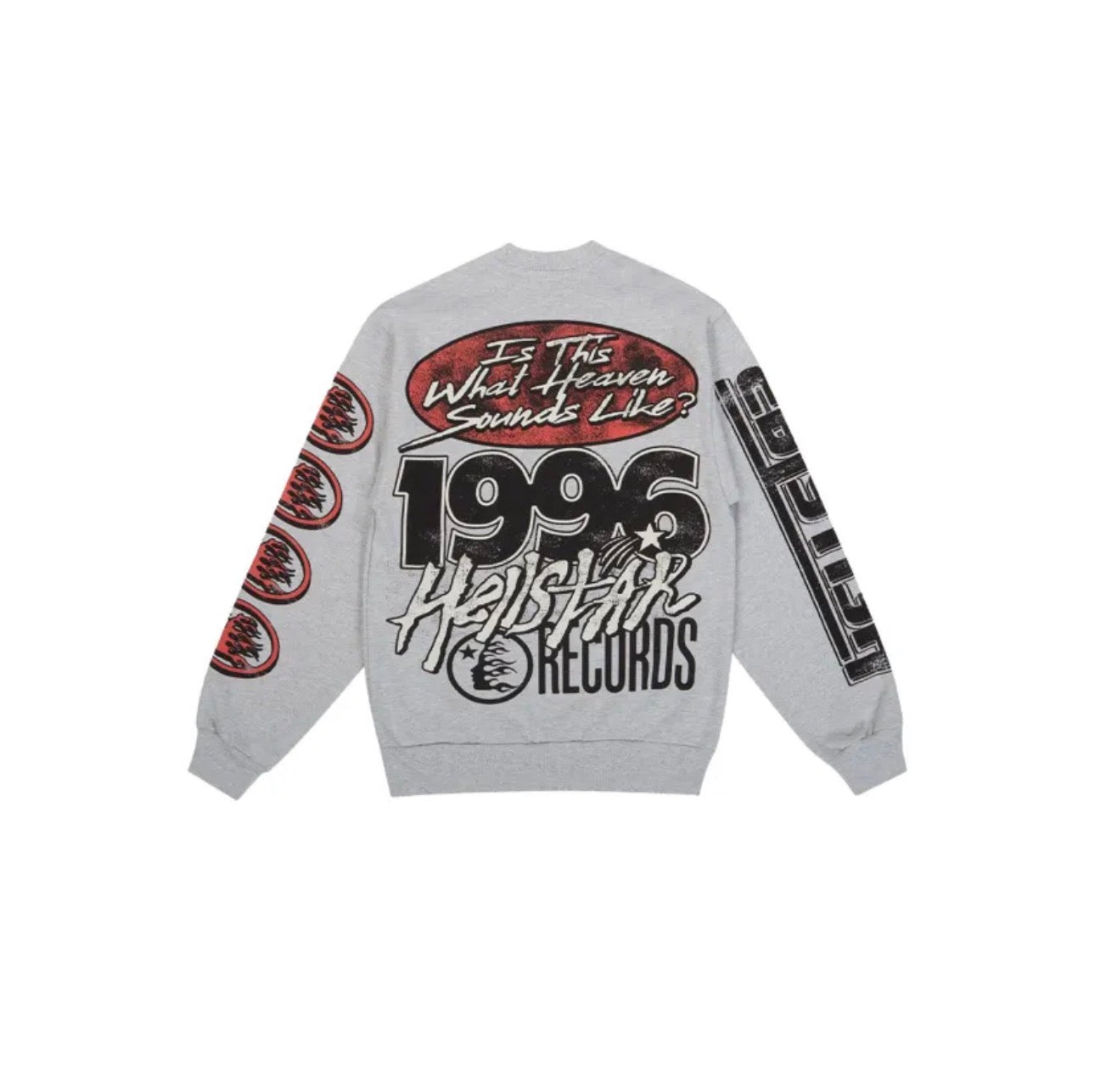 Hellstar Records Crewneck - Grey