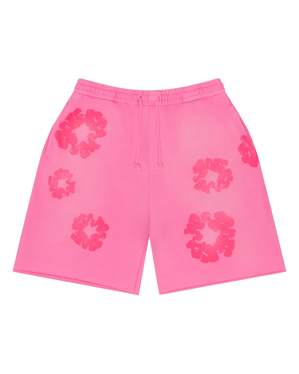 Denim Tears The Cotton Wreath Sweatshorts - Pink