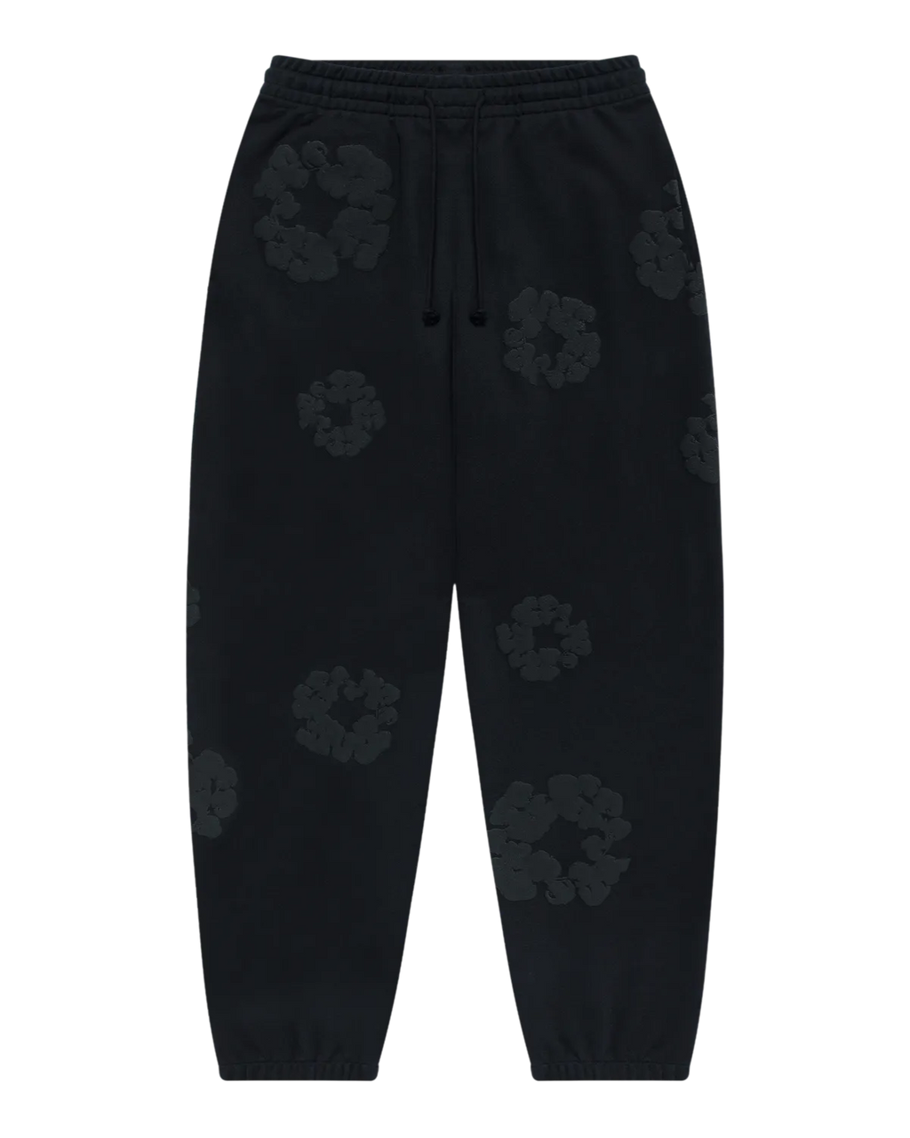 Denim Tears The Cotton Wreath Sweatpants - Black