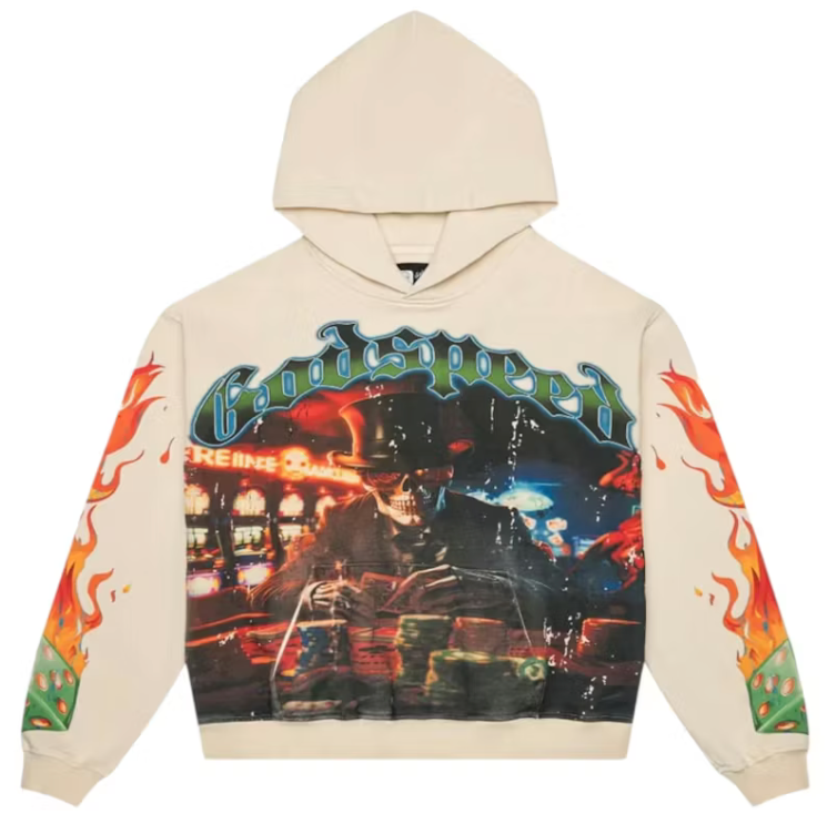 Life's A Gamble Hoodie Bone