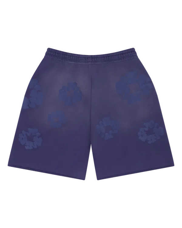 Denim Tears The Cotton Wreath Sweatshorts - Purple