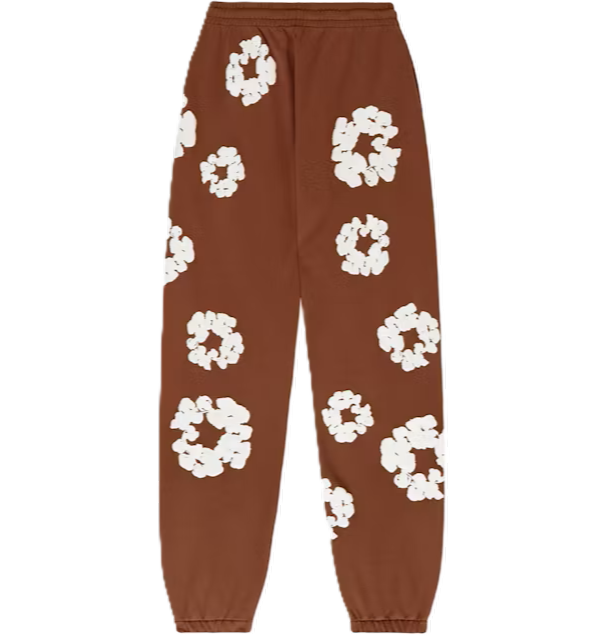 Denim Tears The Cotton Wreath Sweatpants - Brown