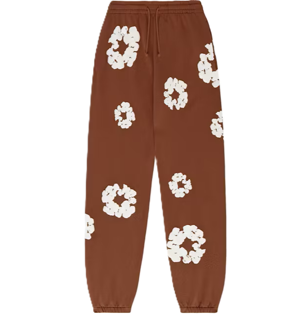 Denim Tears The Cotton Wreath Sweatpants - Brown