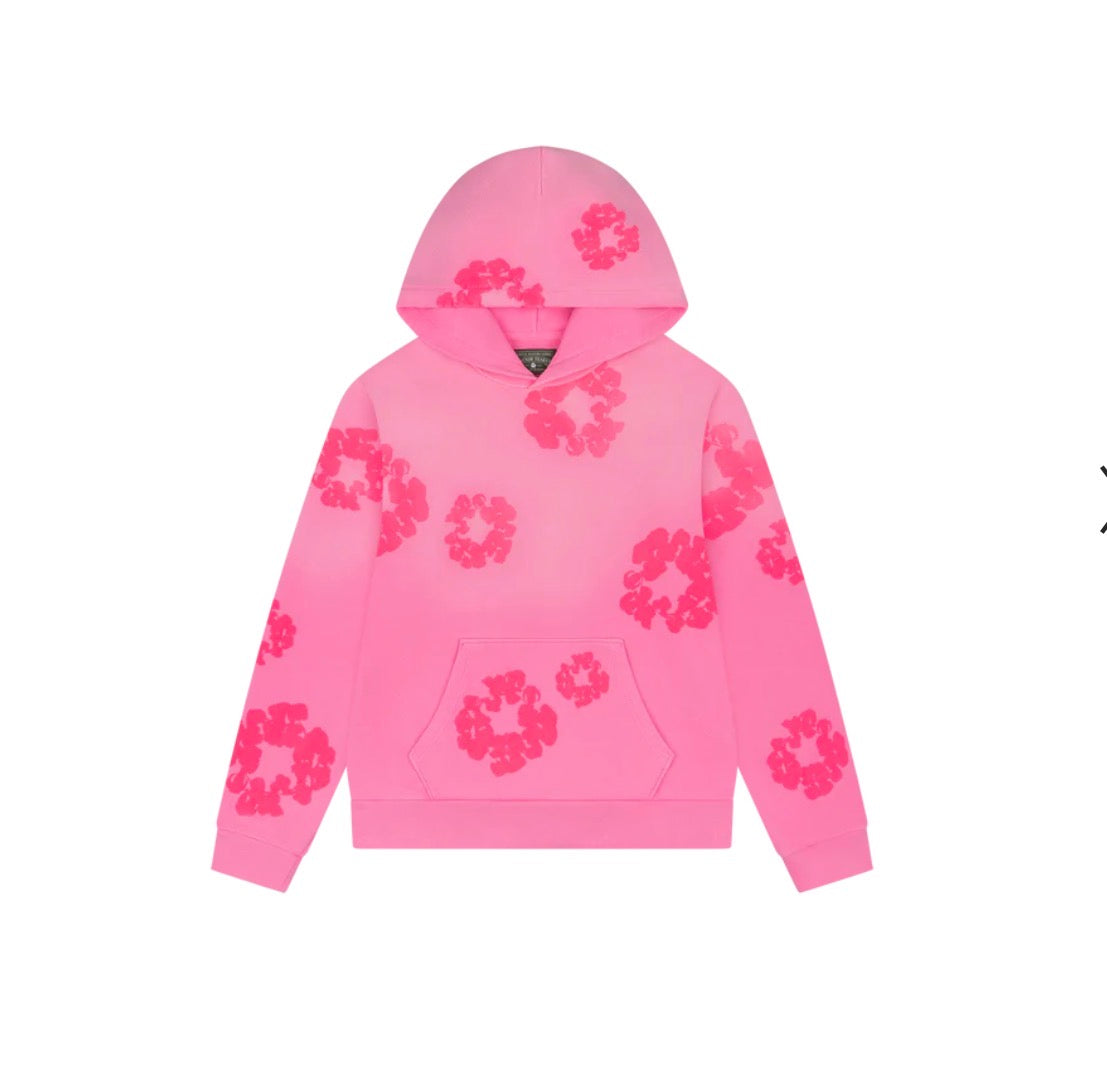 Denim Tears Mono Cotton Wreath Hoodie
Pink