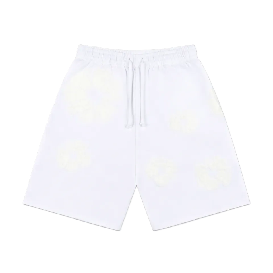 Denim Tears The Cotton Wreath Sweatshorts - White