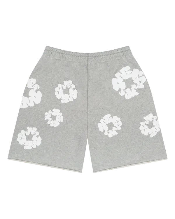 Denim Tears The Cotton Wreath Sweatshorts - Grey